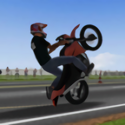 摩托平衡3D游戏(Moto Wheelie 3D)