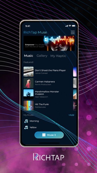 richtap muse app