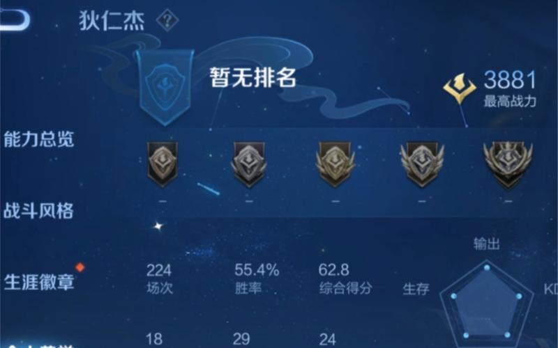 王者荣耀哪些地区战力最低