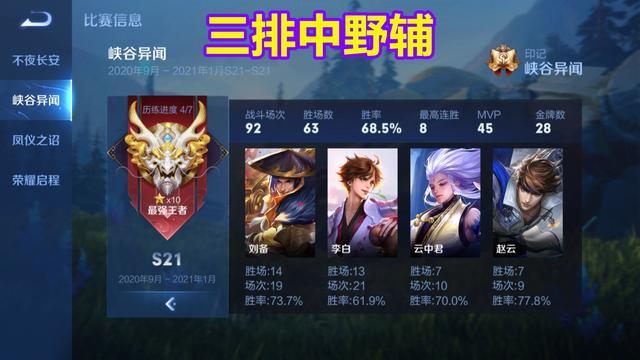 王者荣耀单排什么位置比较好上分