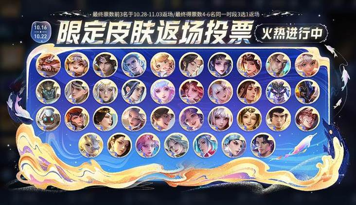 王者荣耀战队星元皮肤在哪投票