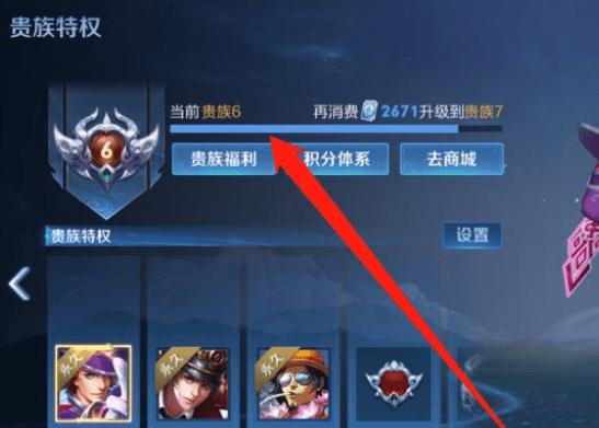 王者荣耀怎么隐藏贵族等级