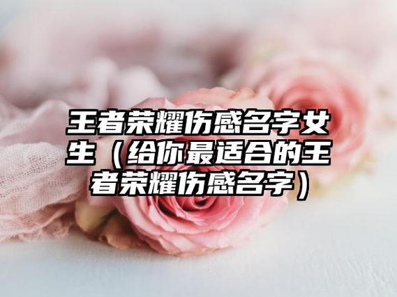 王者荣耀名字女生高冷两个字