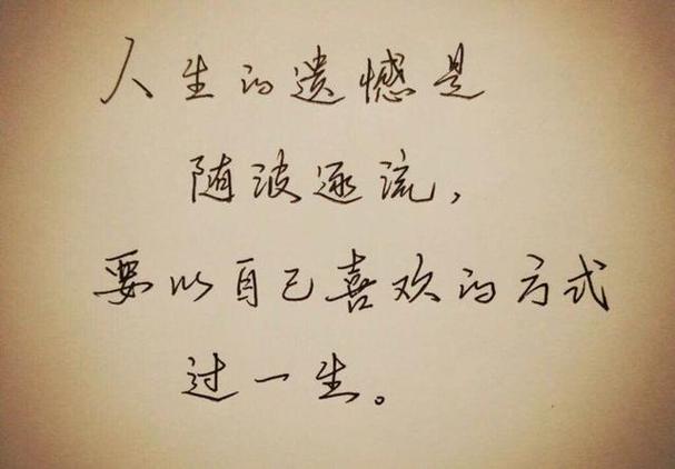 人生感悟励志句子